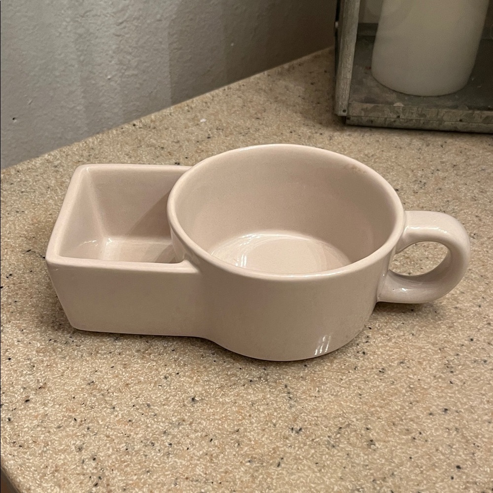 American Atelier Cream Soup & Cracker Bowl Stoneware